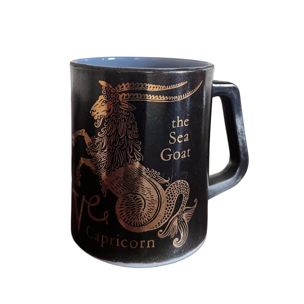 Vintage Capricorn Zodiac Mug